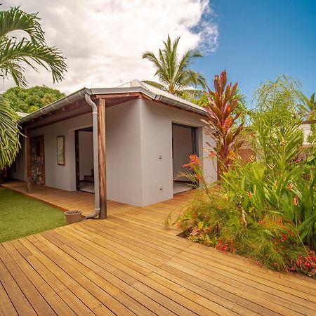 La Kaz Veloutier - Villa 4 Chambres Avec Piscine ลาซาลีน เลอแบ็ง ภายนอก รูปภาพ